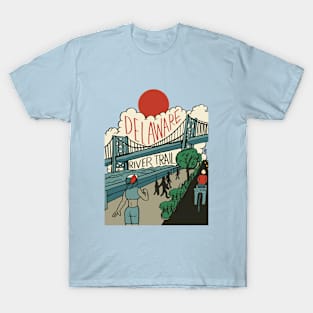 Delaware River Trail T T-Shirt